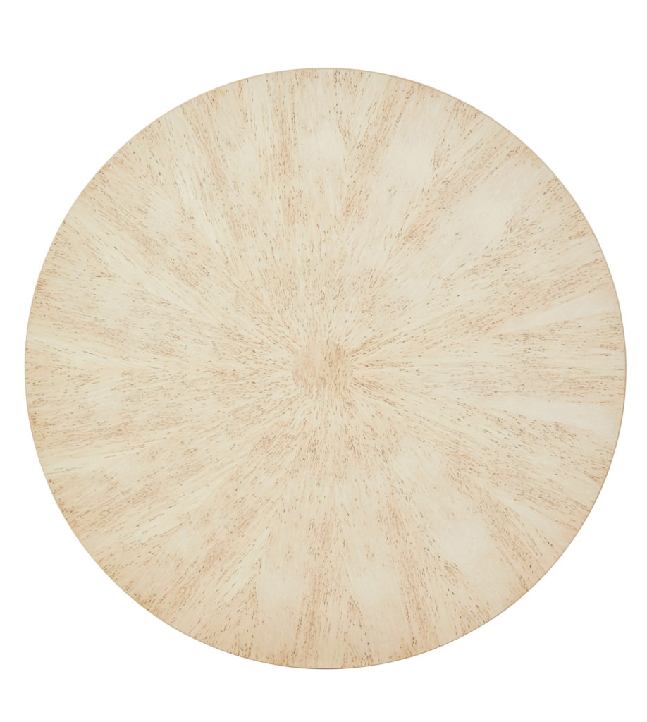 Burr Birch Circular Extending Jupe Dining Table — image 7