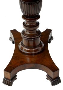 Early 19th Century Mahogany Tea Table — thumbnail 2