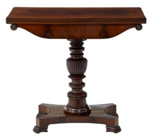 Early 19th Century Mahogany Tea Table — thumbnail 6