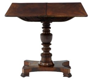 Early 19th Century Mahogany Tea Table — thumbnail 5