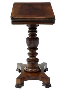 Early 19th Century Mahogany Tea Table — thumbnail 7