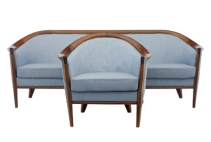 20th Century 2 Piece Teak Andersson Suite Sofa and Armchair — thumbnail 1