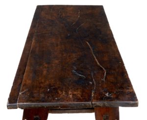 Late 17th Century Spanish Walnut Side Table — thumbnail 3