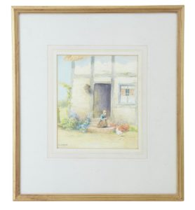 20TH CENTURY WATERCOLOUR BY C W MORSLEY