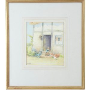 20TH CENTURY WATERCOLOUR BY C W MORSLEY