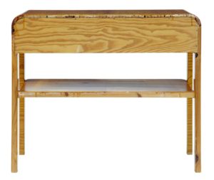 20th Century Later Art Deco Birch Bedside Occasional Table — thumbnail 3