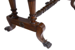 19th Century Swedish Birch Sofa Table — thumbnail 2