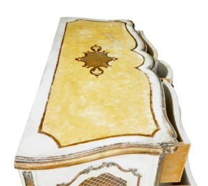 20th Century Reproduction Rococo 6 Drawer Commode — thumbnail 3
