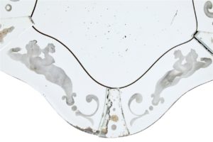 Art Deco Mythical Themed Wall Mirror — thumbnail 2