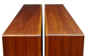 Pair of 1960’s Teak Scandinavian Modern Open Bookcases — thumbnail 2