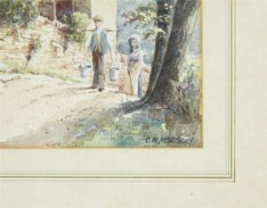 20th Century Watercolour by C W Morsley — thumbnail 2