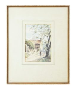 20TH CENTURY WATERCOLOUR BY C W MORSLEY