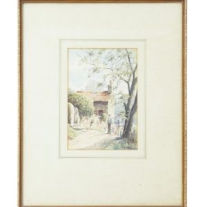 20TH CENTURY WATERCOLOUR BY C W MORSLEY