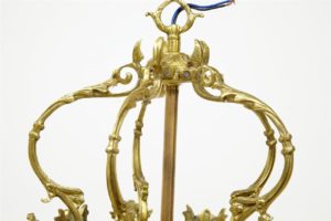 Early 20th Century French Ormolu Lantern — thumbnail 3