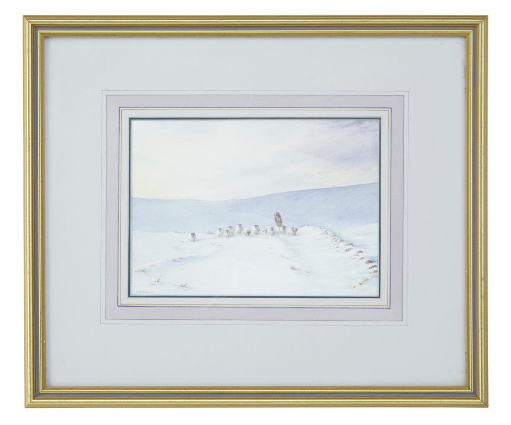 20th Century Water Colour by C W Morsley