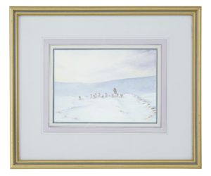 20TH CENTURY WATER COLOUR BY C W MORSLEY