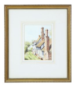 20TH CENTURY WATERCOLOUR BY C W MORSLEY