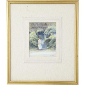 20TH CENTURY WATER COLOUR BY C W MORSLEY