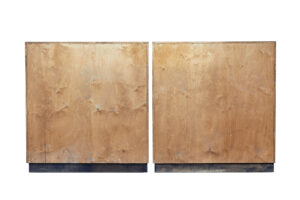 Pair of Mid 20th Century Birch Dwarf Bookcases — thumbnail 2
