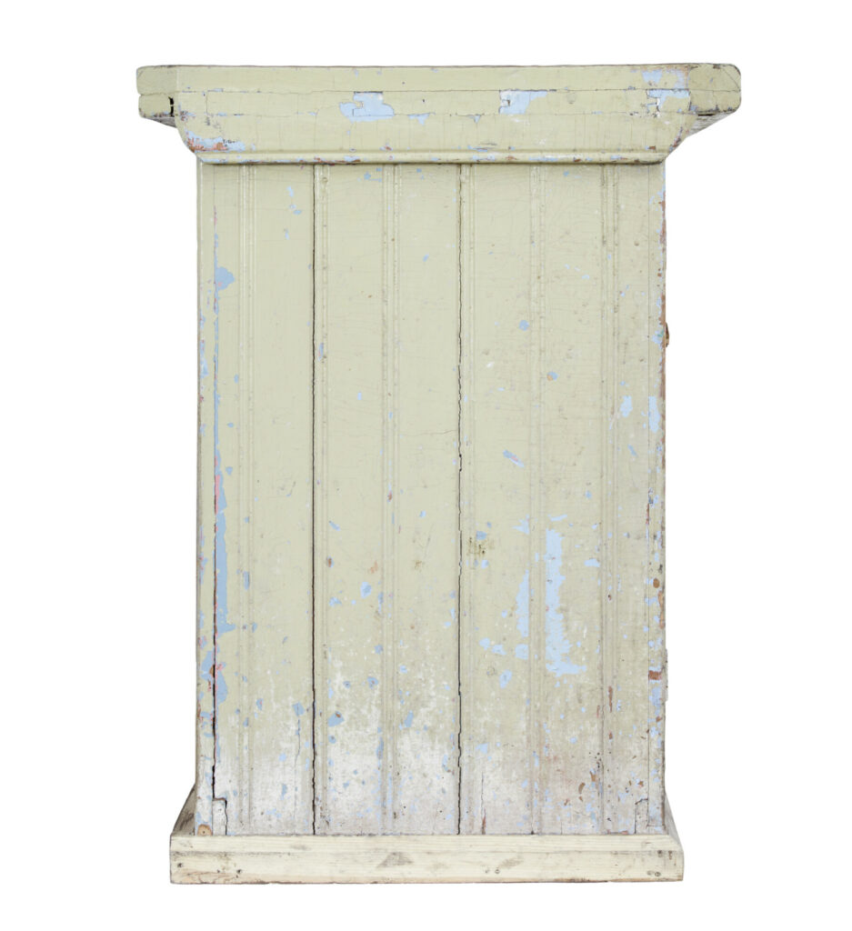19th Century Rustic Scandinavian Pine Washstand Cupboard — image 2
