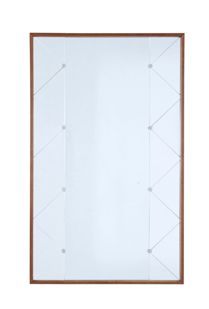 Large Mid 20th Century Swedish Wall Mirror