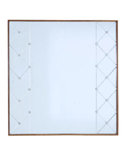 Swedish 20th Century Oak Framed Hall Mirror — thumbnail 1