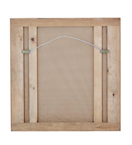 Swedish 20th Century Oak Framed Hall Mirror — thumbnail 2