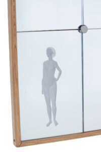 Mid 20th Century Swedish Etched Wall Mirror — thumbnail 5