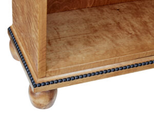 Swedish Art Deco Birch Open Bookcase — thumbnail 6