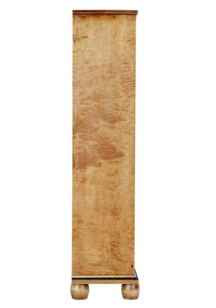 Swedish Art Deco Birch Open Bookcase — image 3