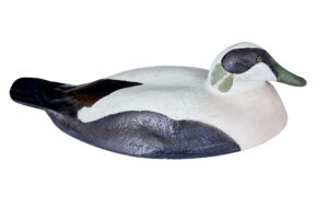 Large Early 20th Century Scandinavian Hand Painted Decoy Duck — thumbnail 3