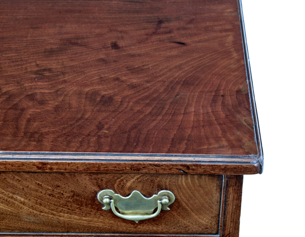 Mid 18th Century Mahogany Kneehole Desk — image 2
