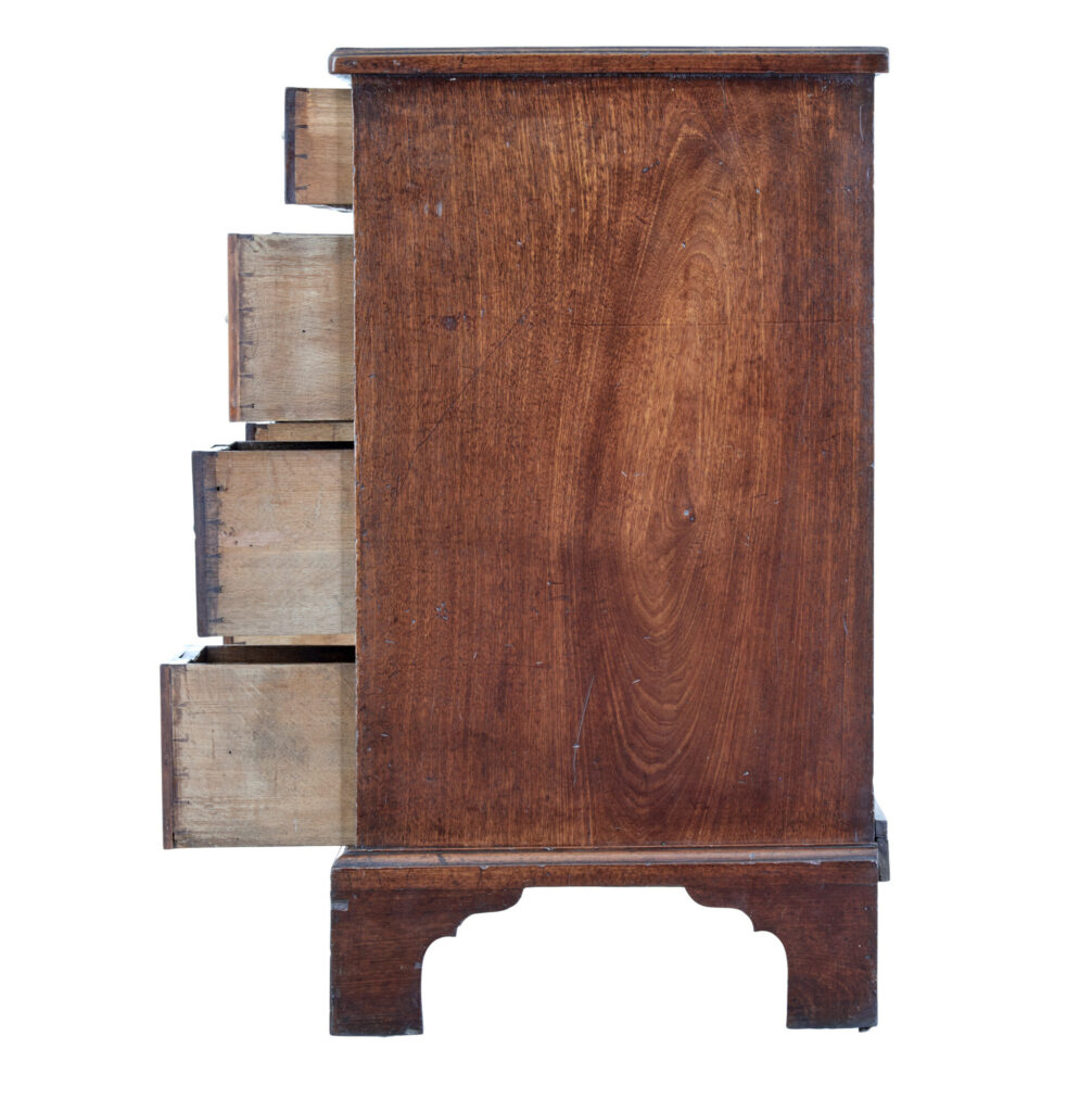Mid 18th Century Mahogany Kneehole Desk — image 9