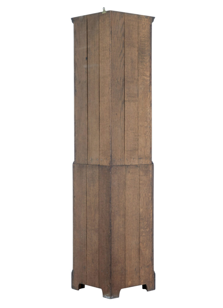 20th Century English Oak Corner Cabinet — image 4
