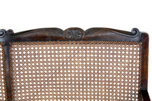 20th Century Oak Cane Work Sofa — thumbnail 3