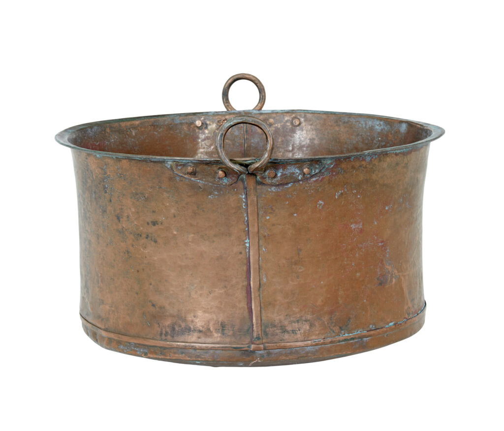 Large 19th Century Copper Pot — image 4