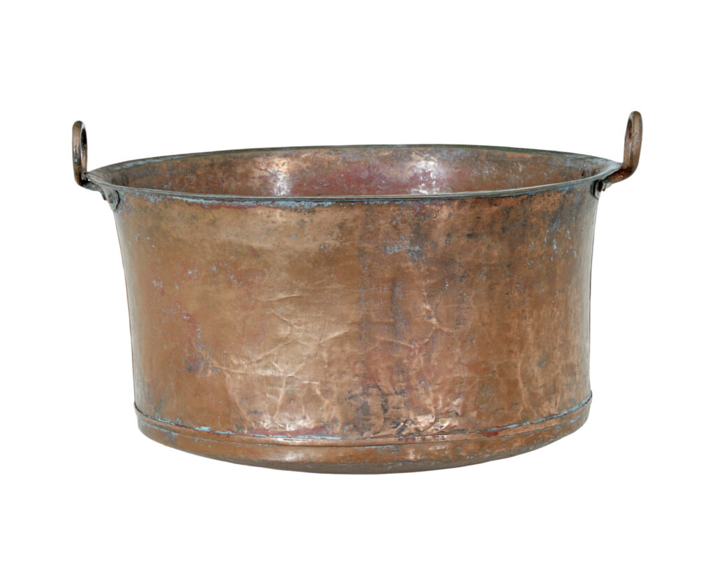 Large 19th Century Copper Pot — image 3