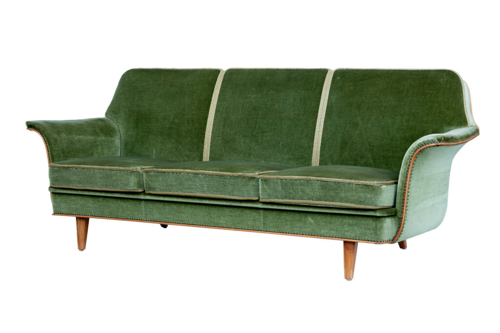 Mid 20th Century Swedish 3 Piece Suite — image 3