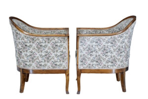 Pair of Art Deco Birch Armchairs — thumbnail 4