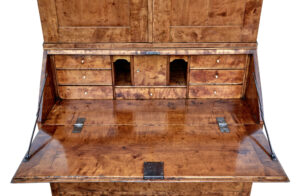 19th Century Swedish Birch Bureau Bookcase — thumbnail 8