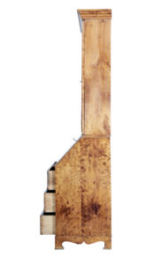 19th Century Swedish Birch Bureau Bookcase — thumbnail 5