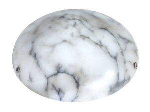 Alabaster Art Deco Ceiling Light — thumbnail 2