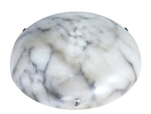 Alabaster Art Deco Ceiling Light — thumbnail 3