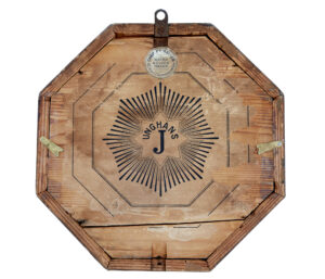 Art Deco Walnut Wall Clock by Junghans — thumbnail 4