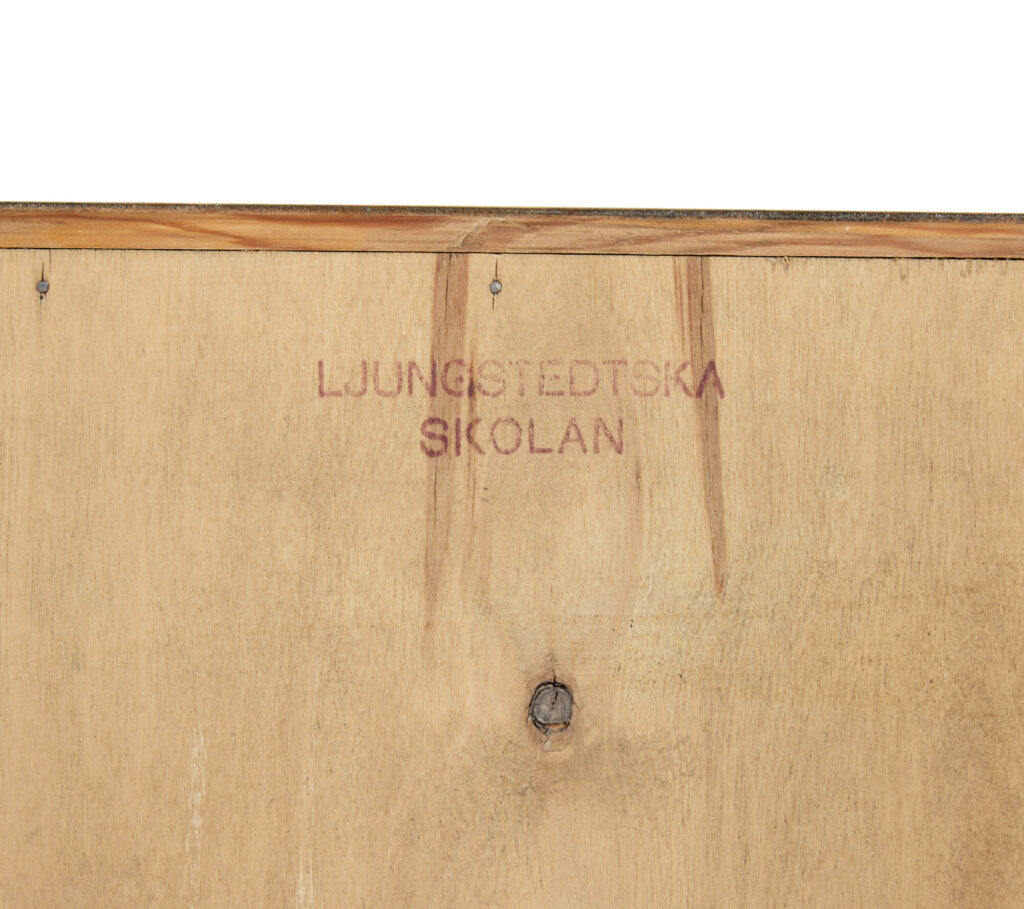 Mid 20th Century Birch Cabinet Ljungstedtska Skolan — image 2