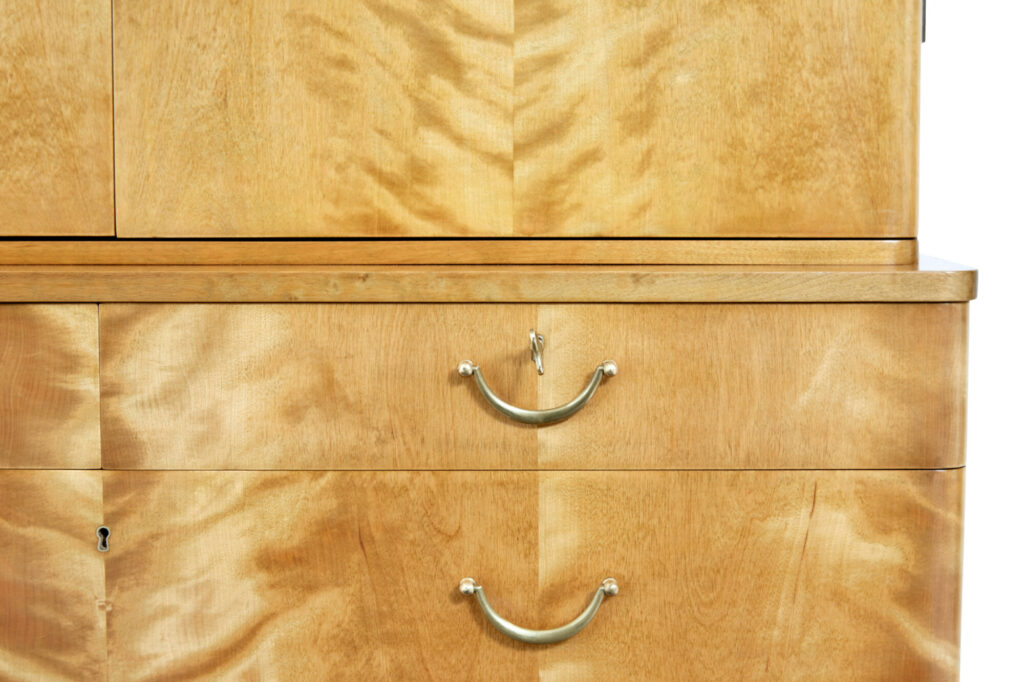 Mid 20th Century Birch Cabinet Ljungstedtska Skolan — image 5