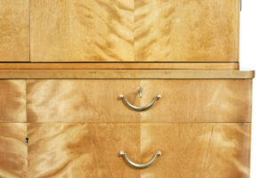 Mid 20th Century Birch Cabinet Ljungstedtska Skolan — thumbnail 5
