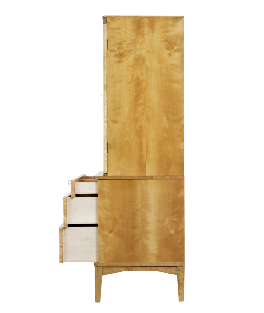 Mid 20th Century Birch Cabinet Ljungstedtska Skolan — image 8