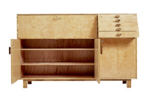 Birch Cabinet by Axel Larsson for Bodafors — thumbnail 11