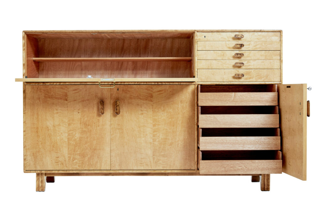 Birch Cabinet by Axel Larsson for Bodafors — image 12